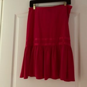 Marc Jacobs silk N sateen skirt